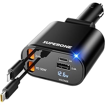SwiftCharge 4-in-1 Car Adapter™